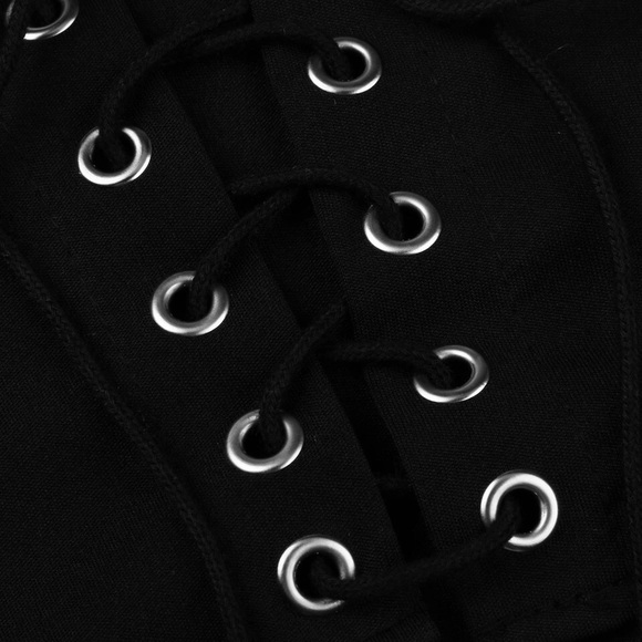 Women’s sexy strapless solid sleeveless tank top - Picture 4 of 5